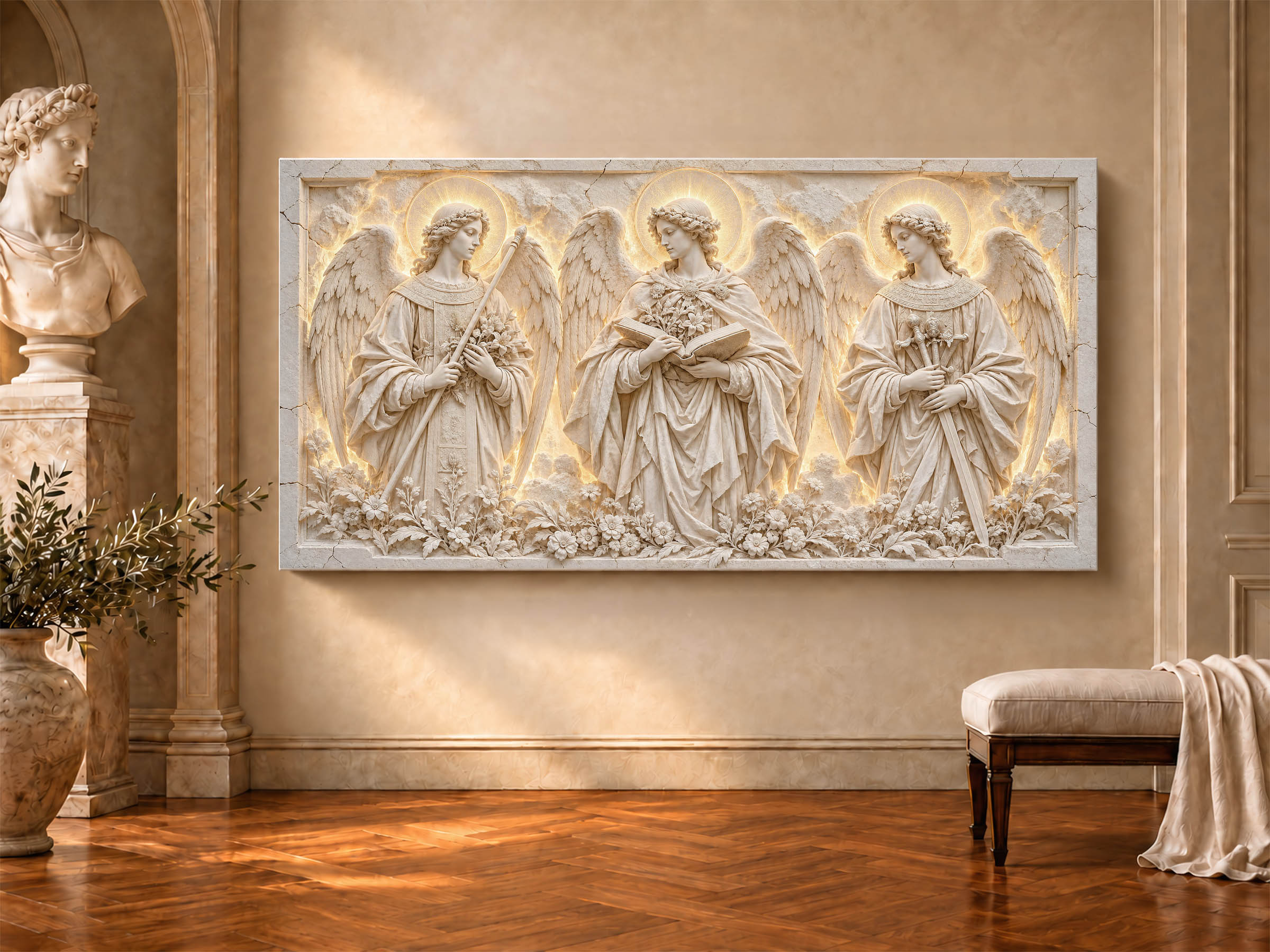 Archangels Michael Gabriel and Raphael 2 — image 4