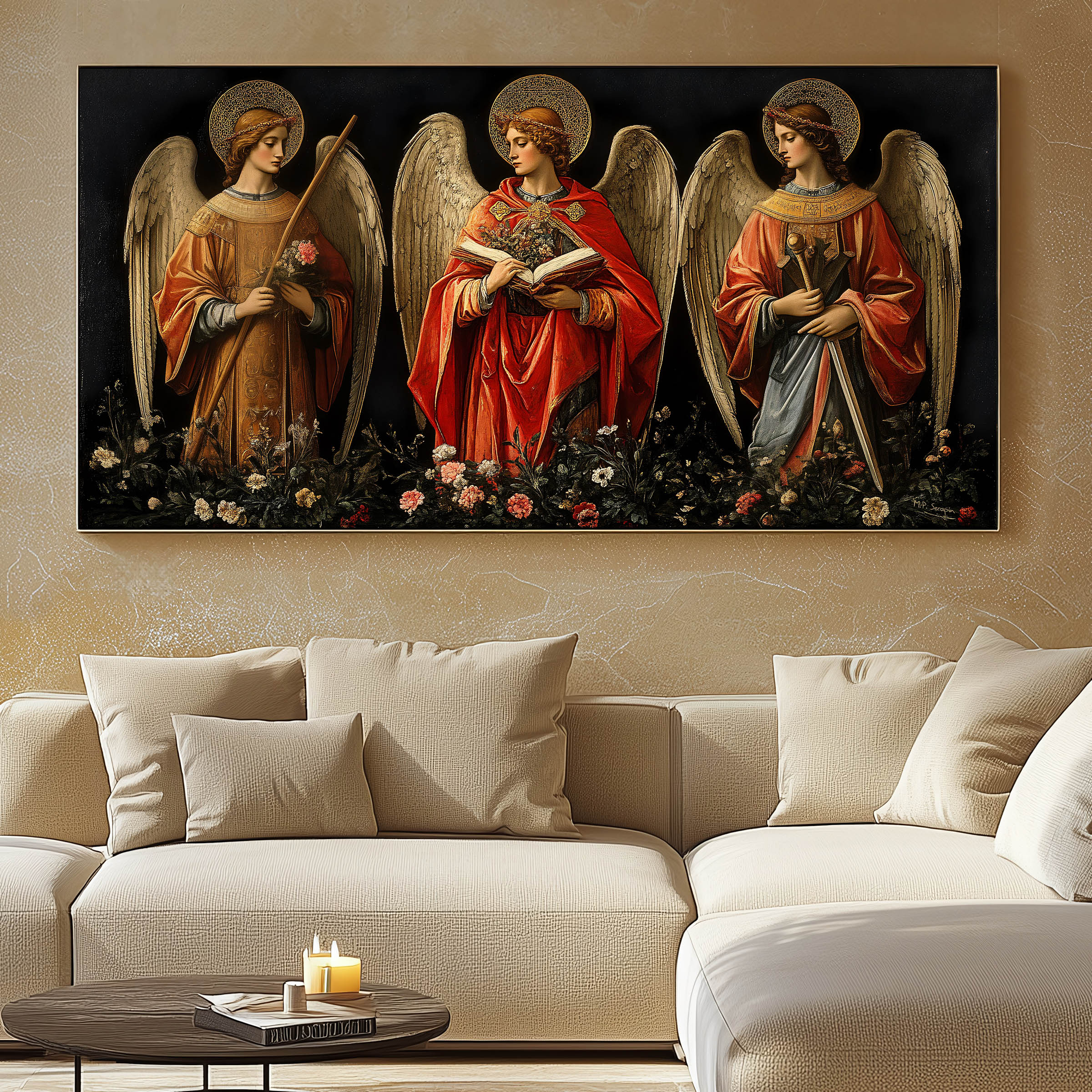 Archangels Michael Gabriel and Raphael — image 10