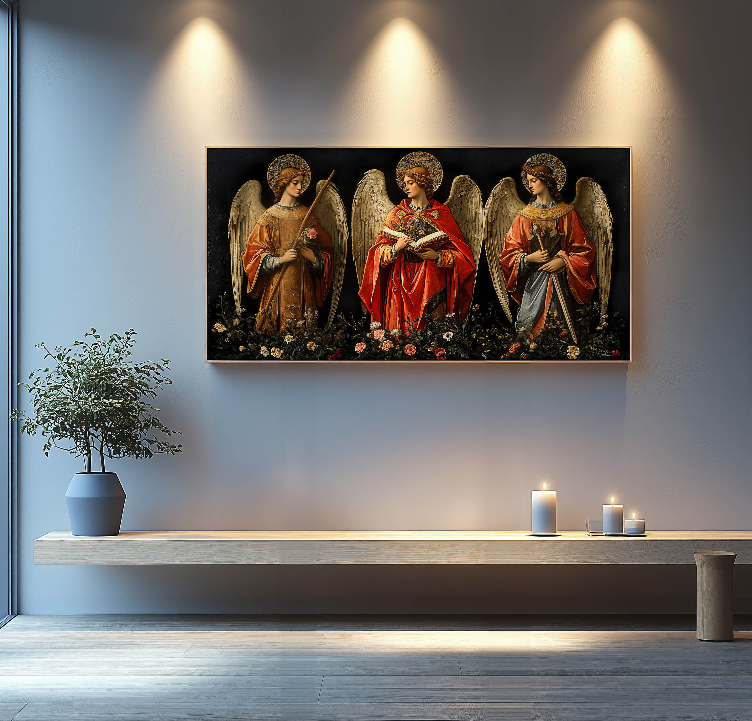 Archangels Michael Gabriel and Raphael — image 9