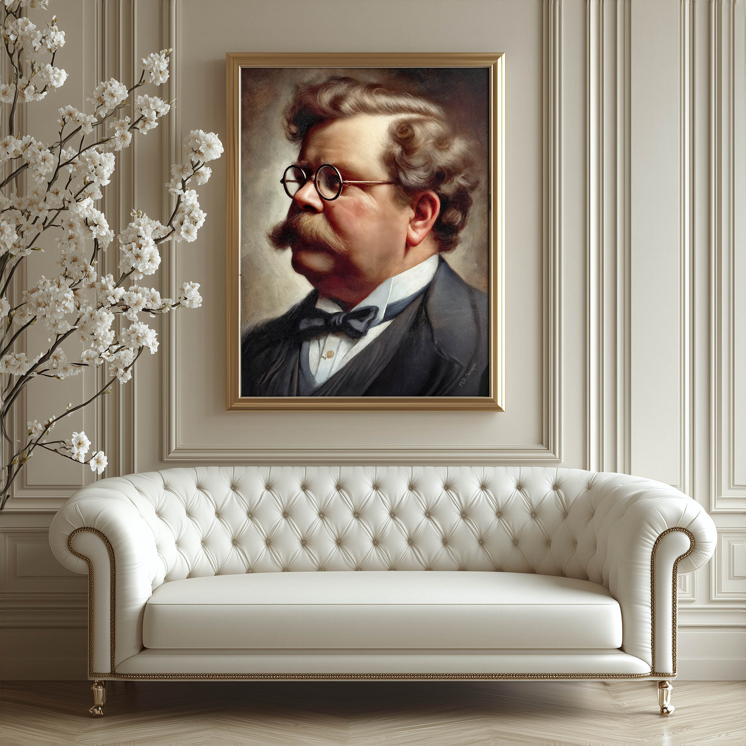 GK Chesterton Portrait — image 6