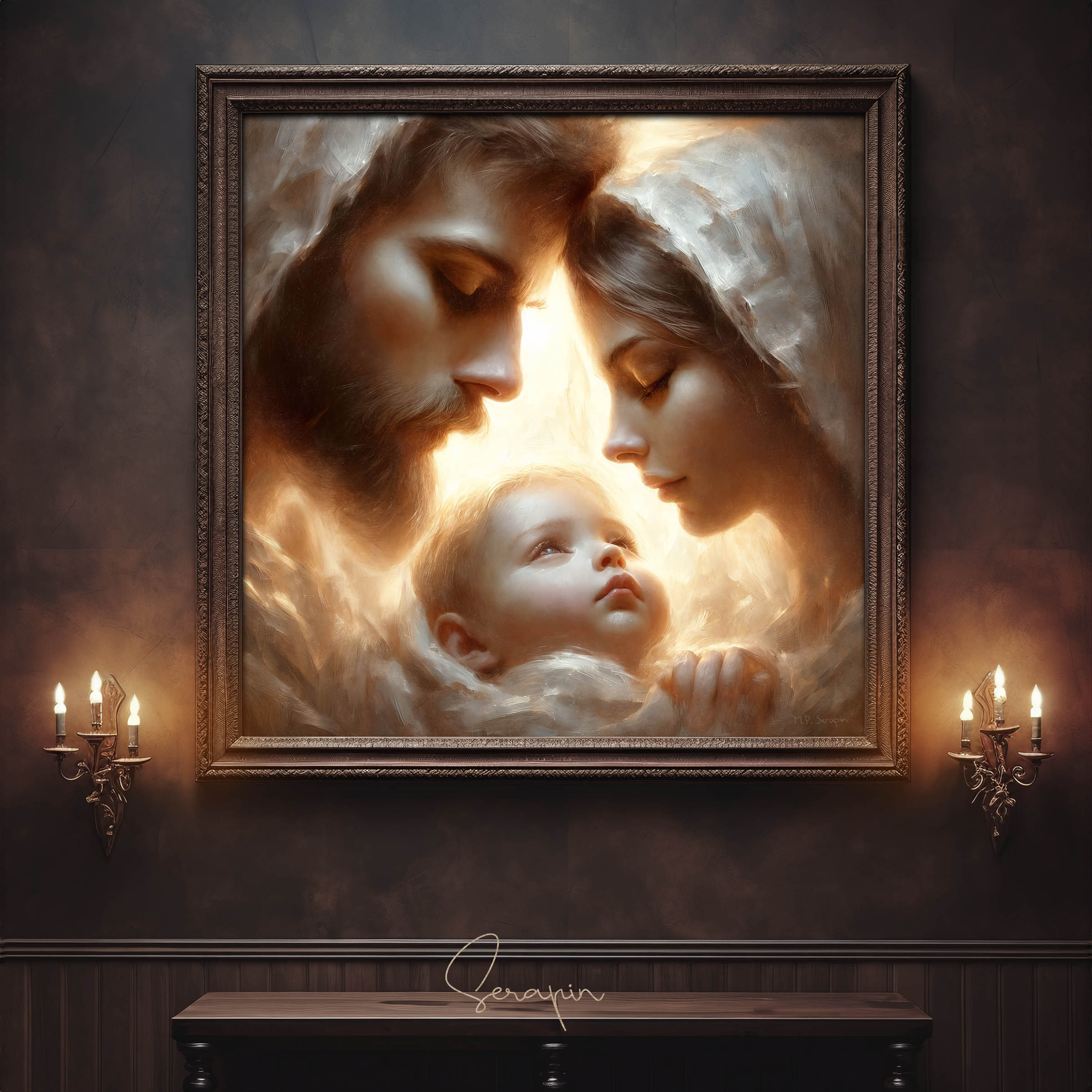 Holy Family - Tender Embrace — image 3
