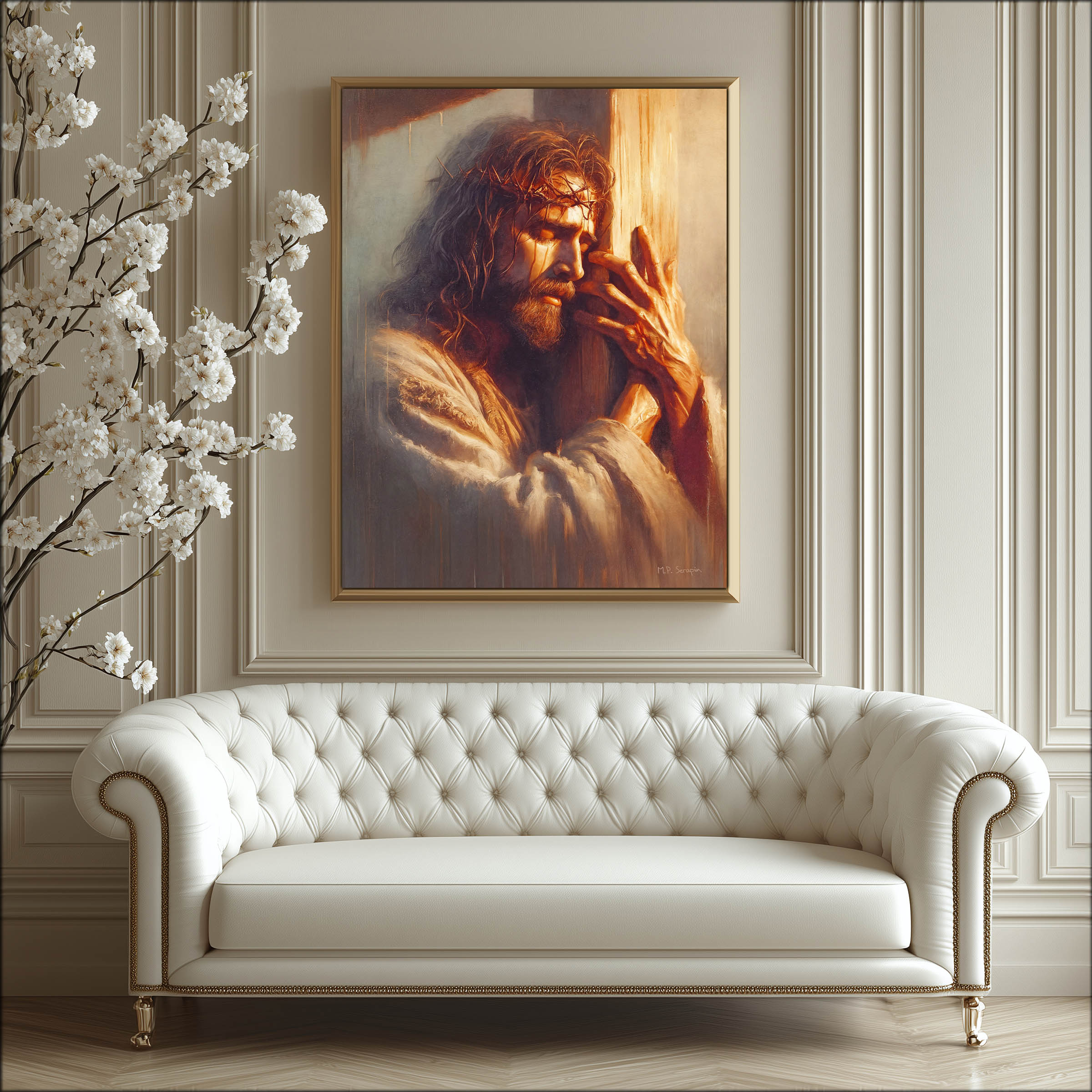 Jesus Embraces The Cross — image 14