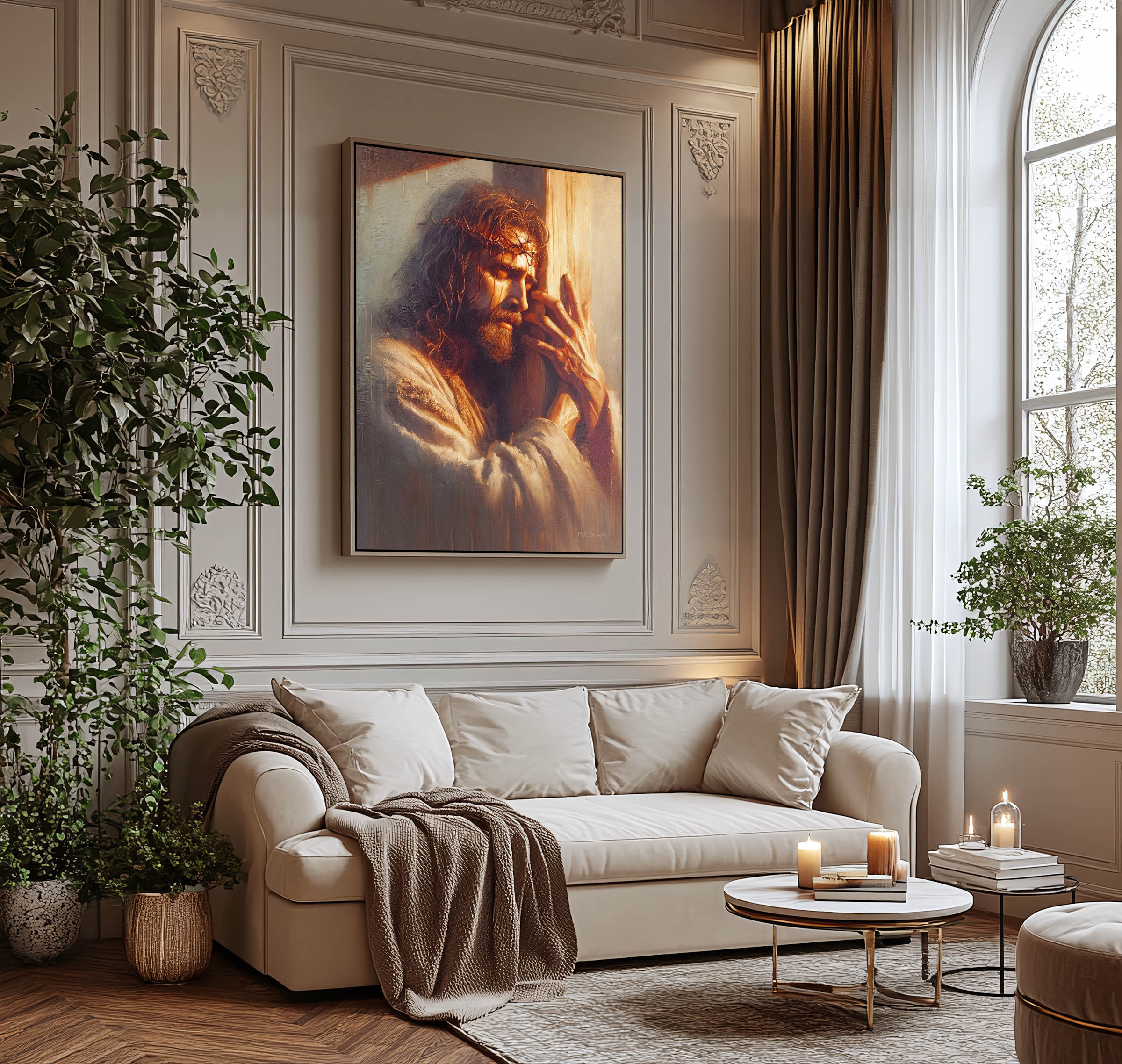 Jesus Embraces The Cross — image 2