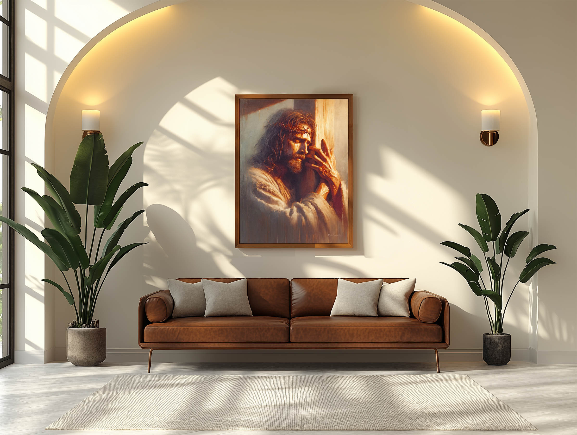 Jesus Embraces The Cross — image 4