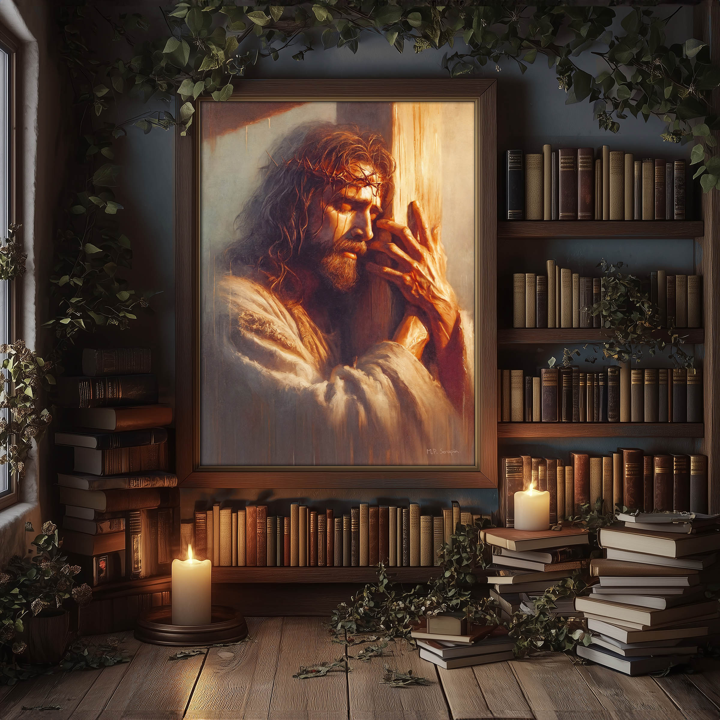 Jesus Embraces The Cross — image 5