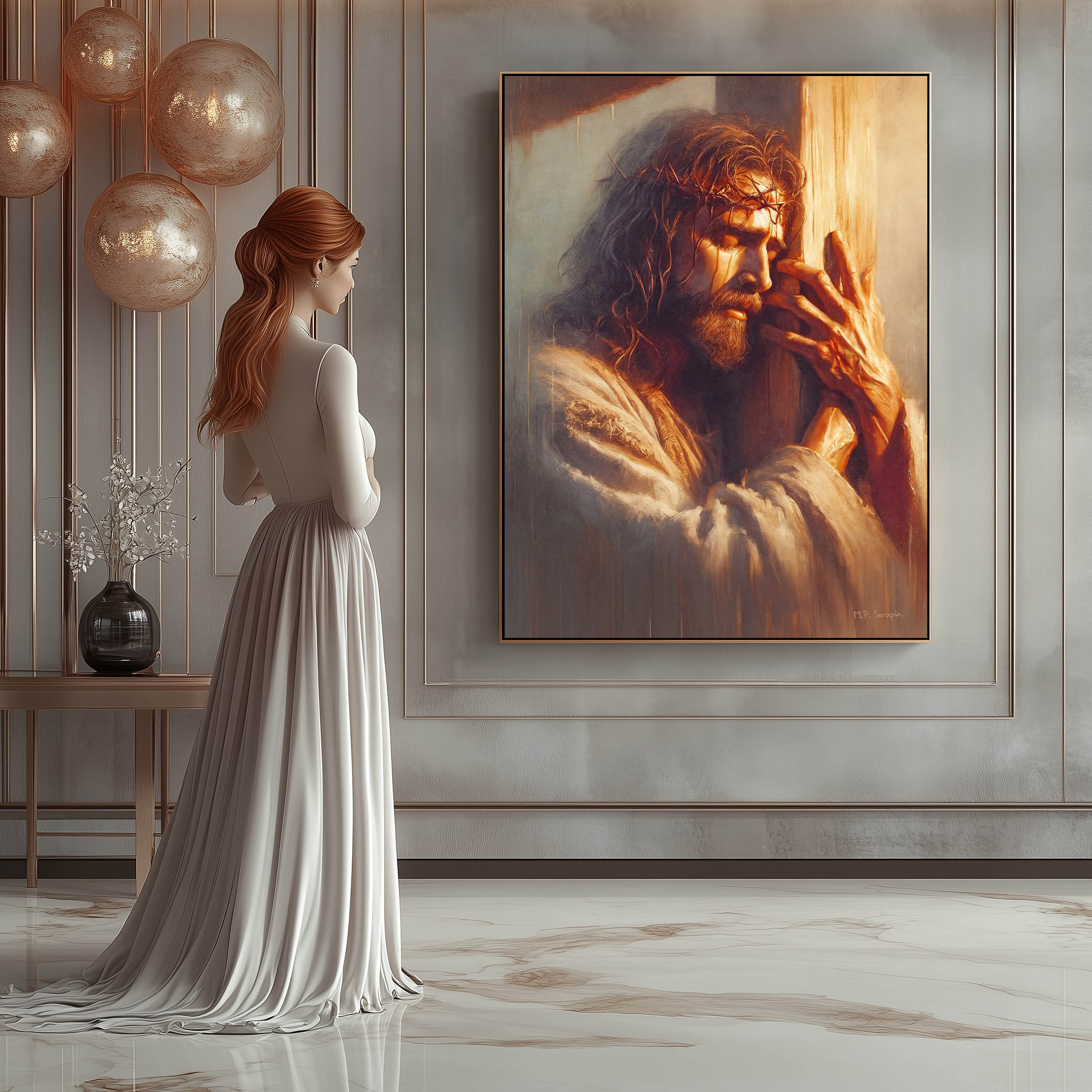 Jesus Embraces The Cross — image 6