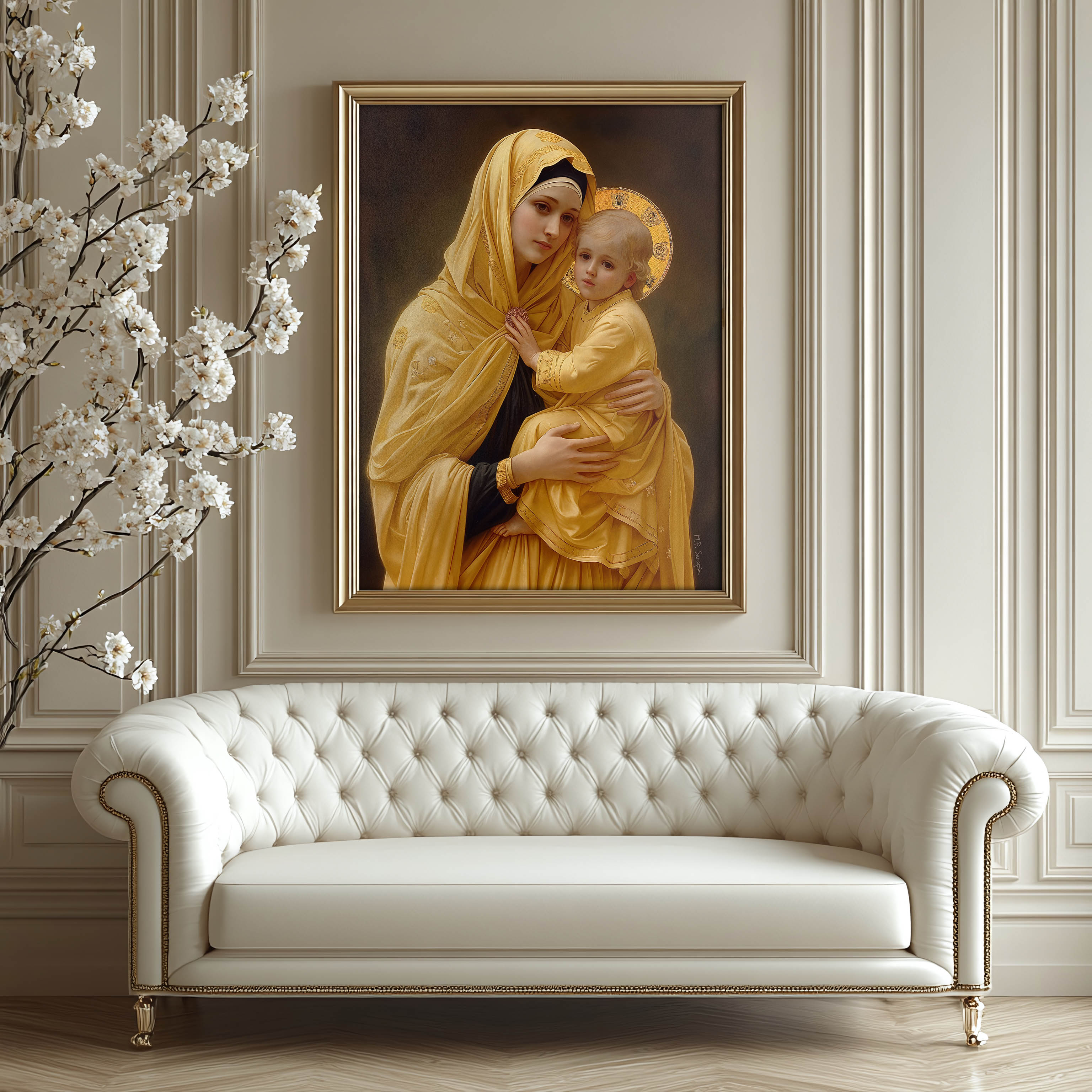 Madonna and Child - Golden Robes — image 5