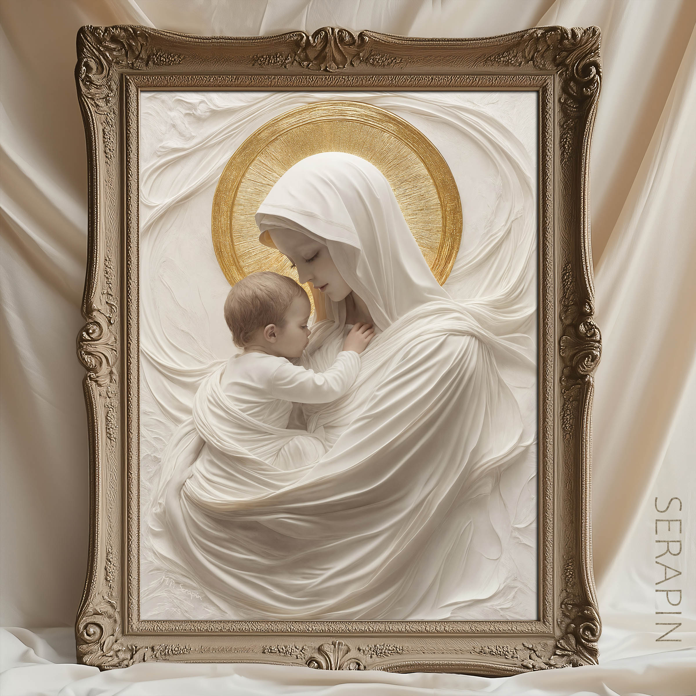 Madonna and Child - Impasto — image 10