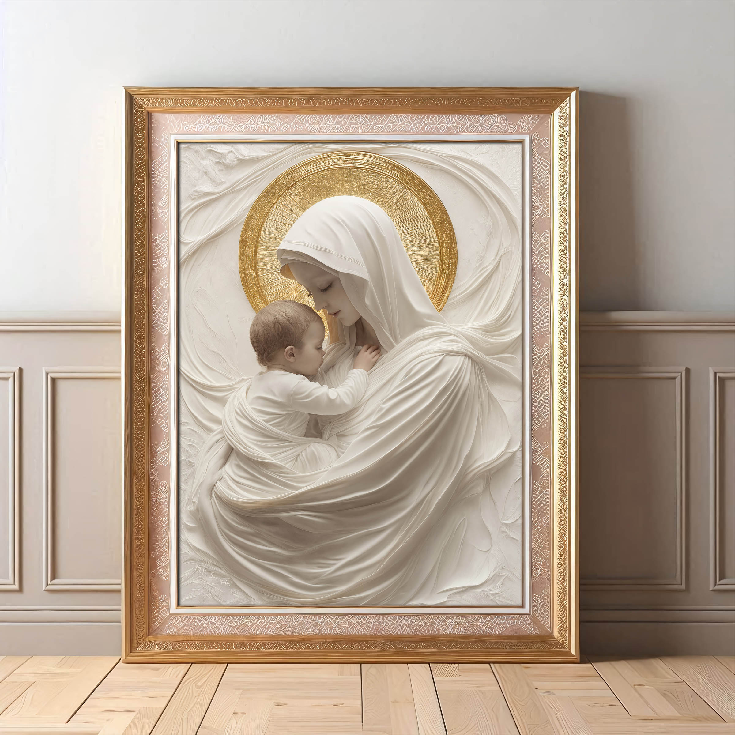 Madonna and Child - Impasto — image 12