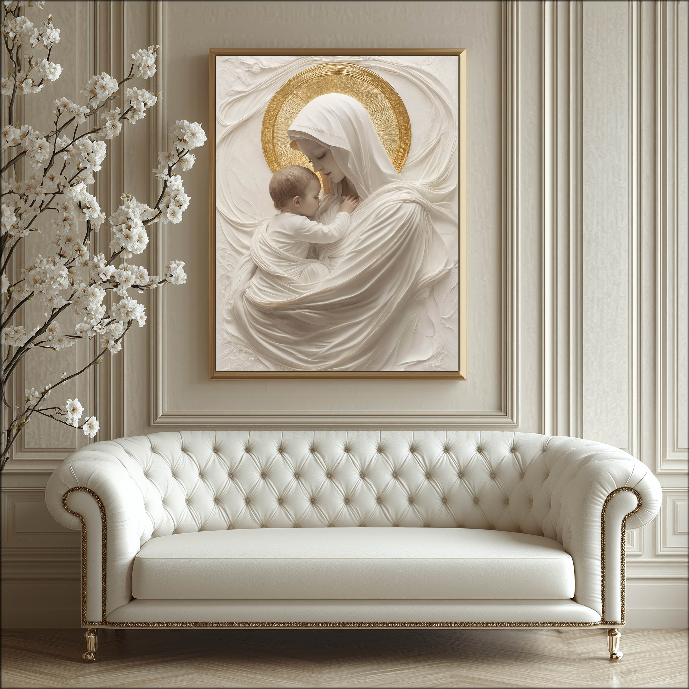 Madonna and Child - Impasto — image 14