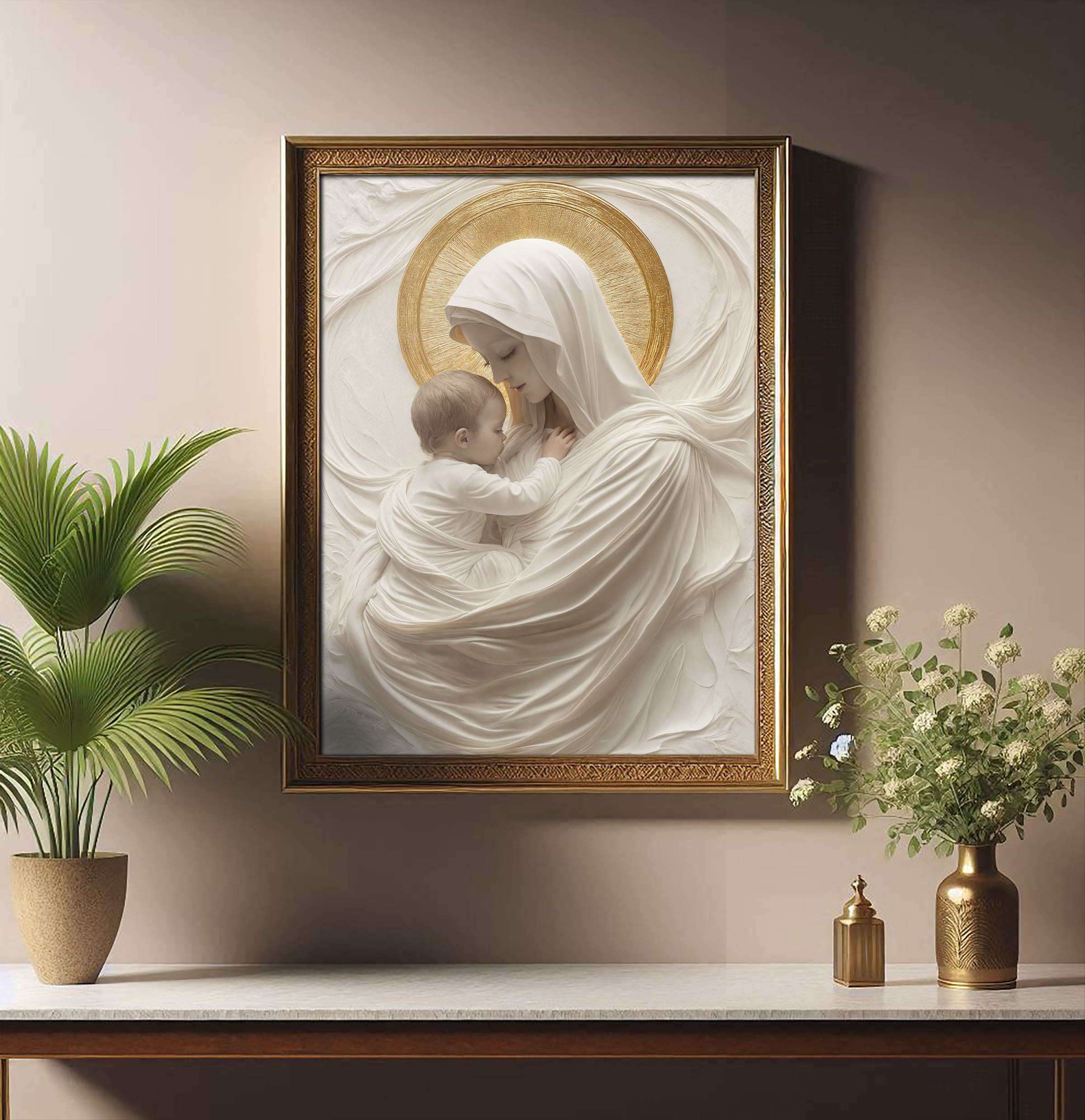 Madonna and Child - Impasto — image 15