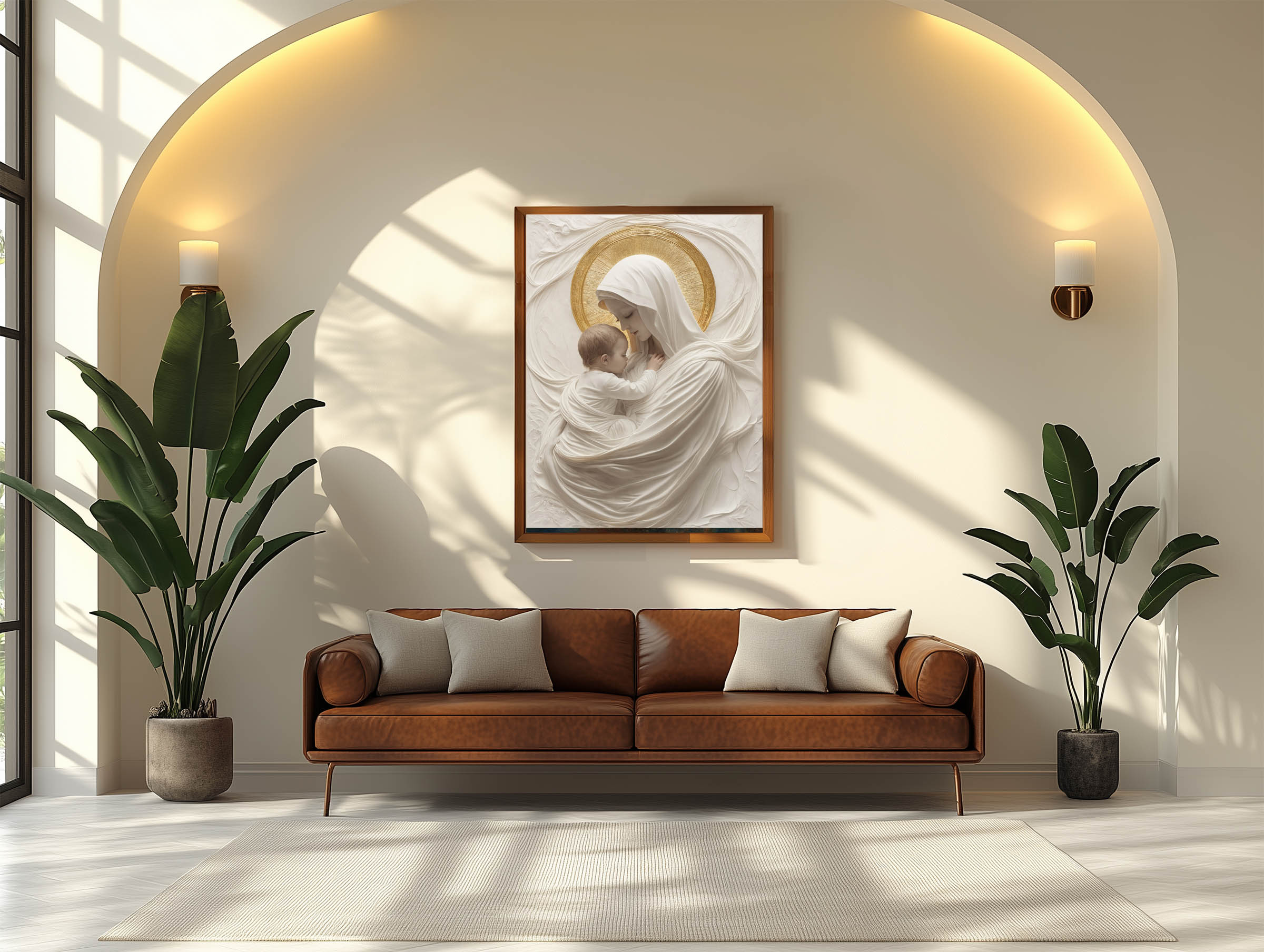 Madonna and Child - Impasto — image 4