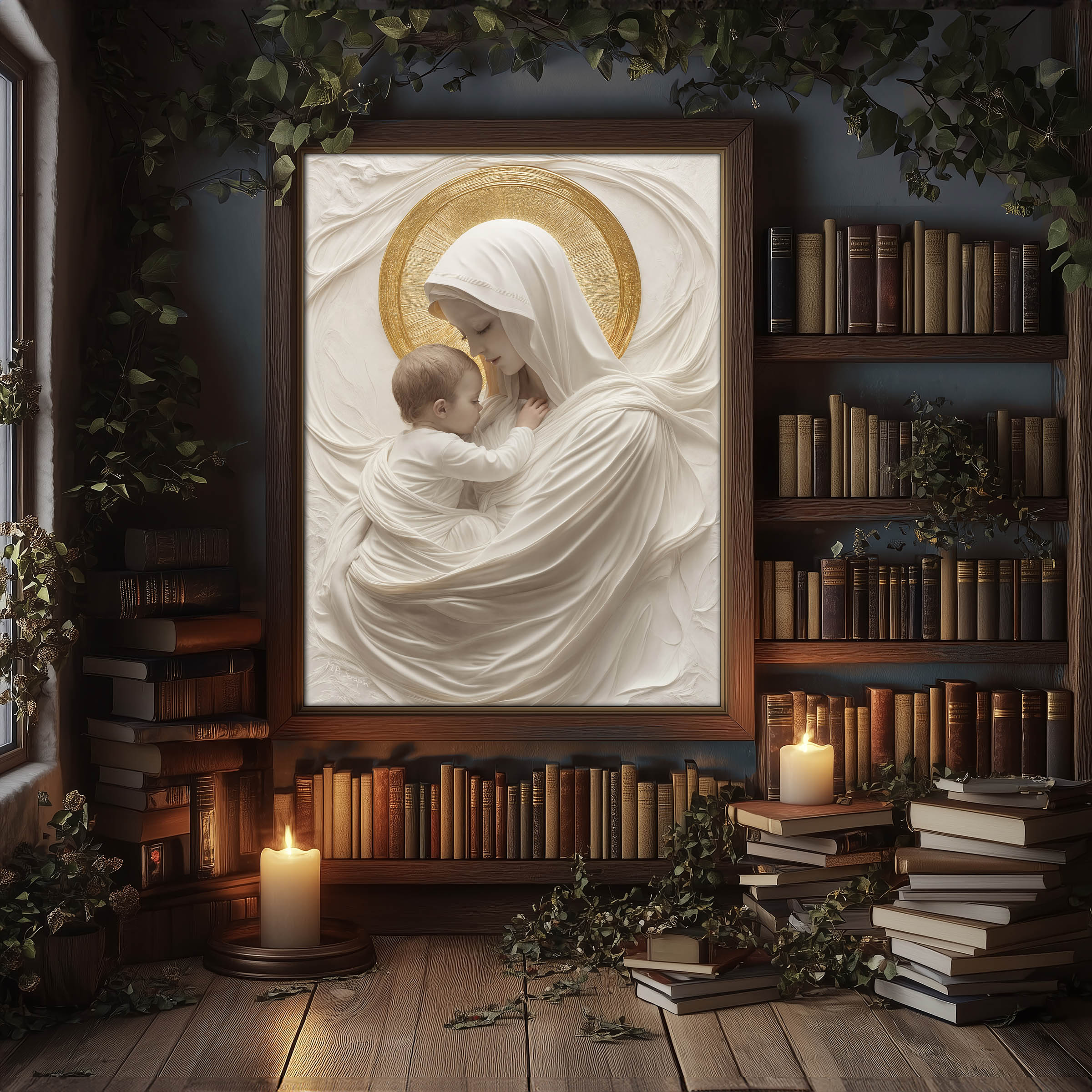 Madonna and Child - Impasto — image 5