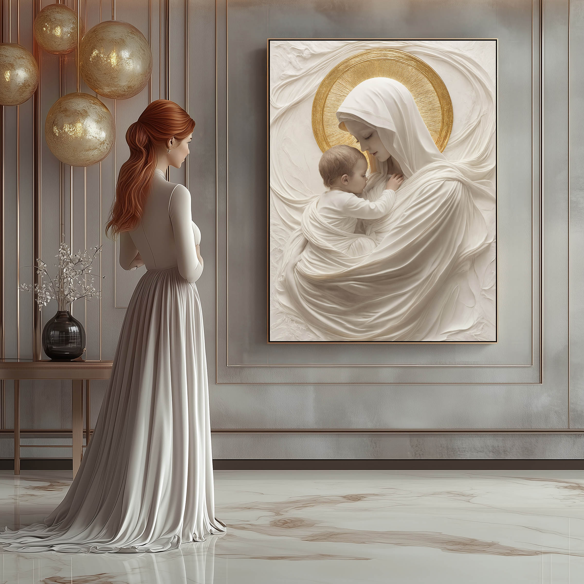 Madonna and Child - Impasto — image 6