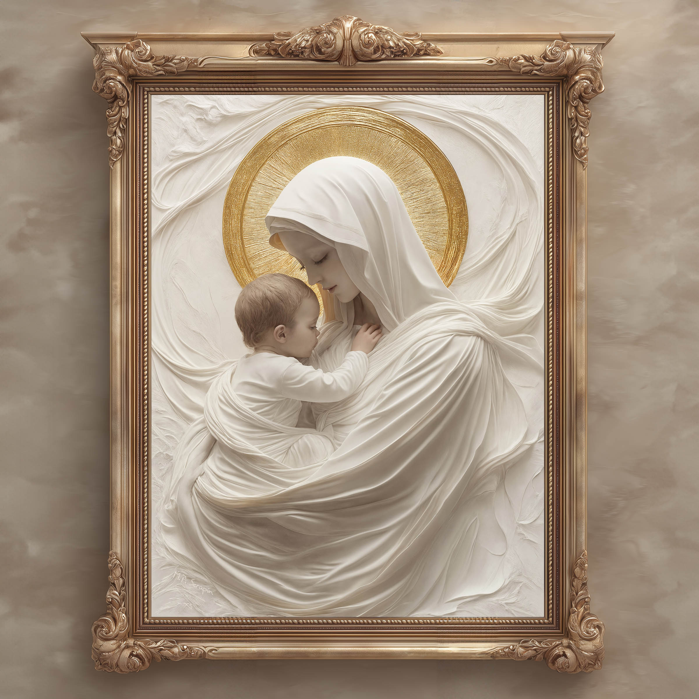 Madonna and Child - Impasto — image 9