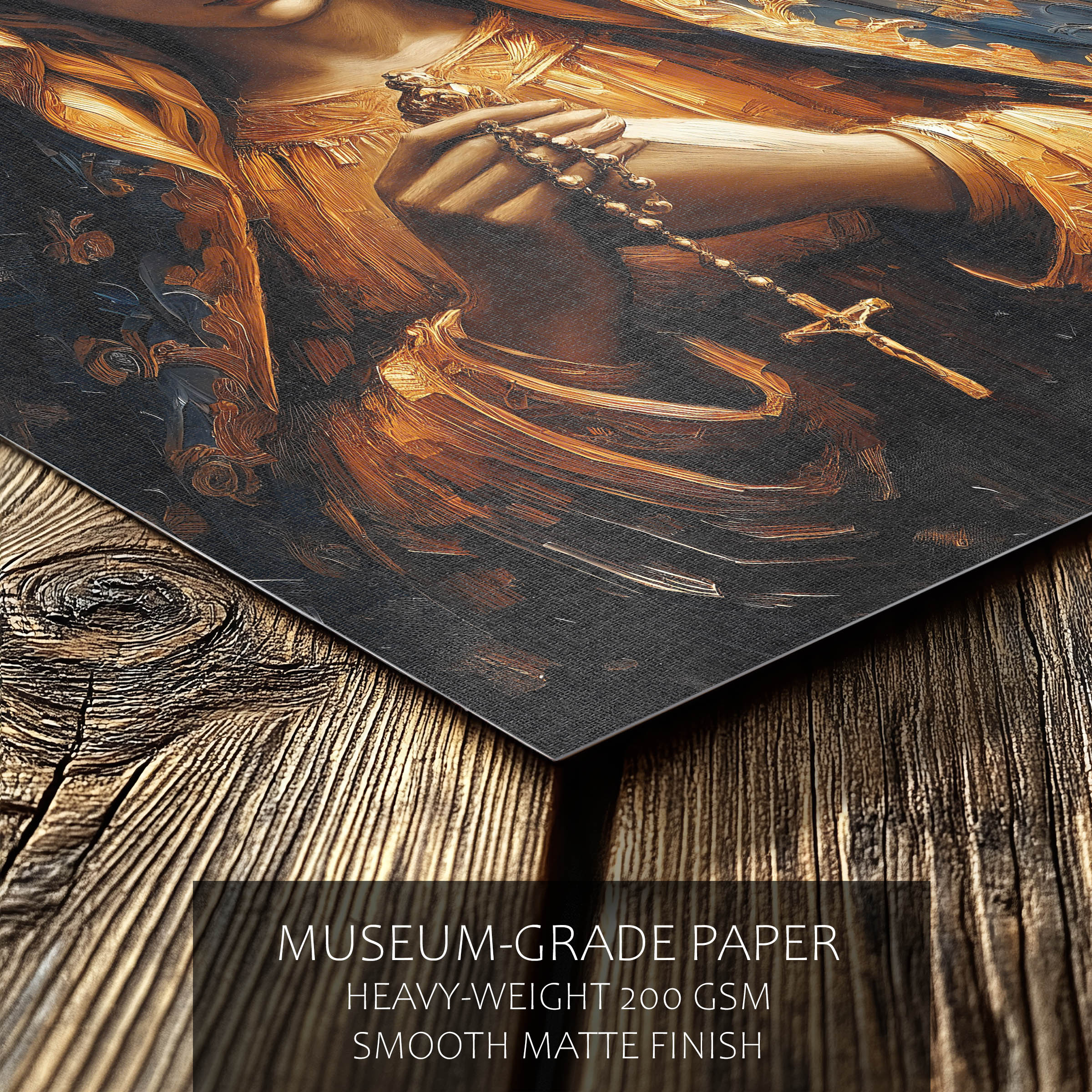 Our Lady of the Holy Rosary - Impasto — image 7