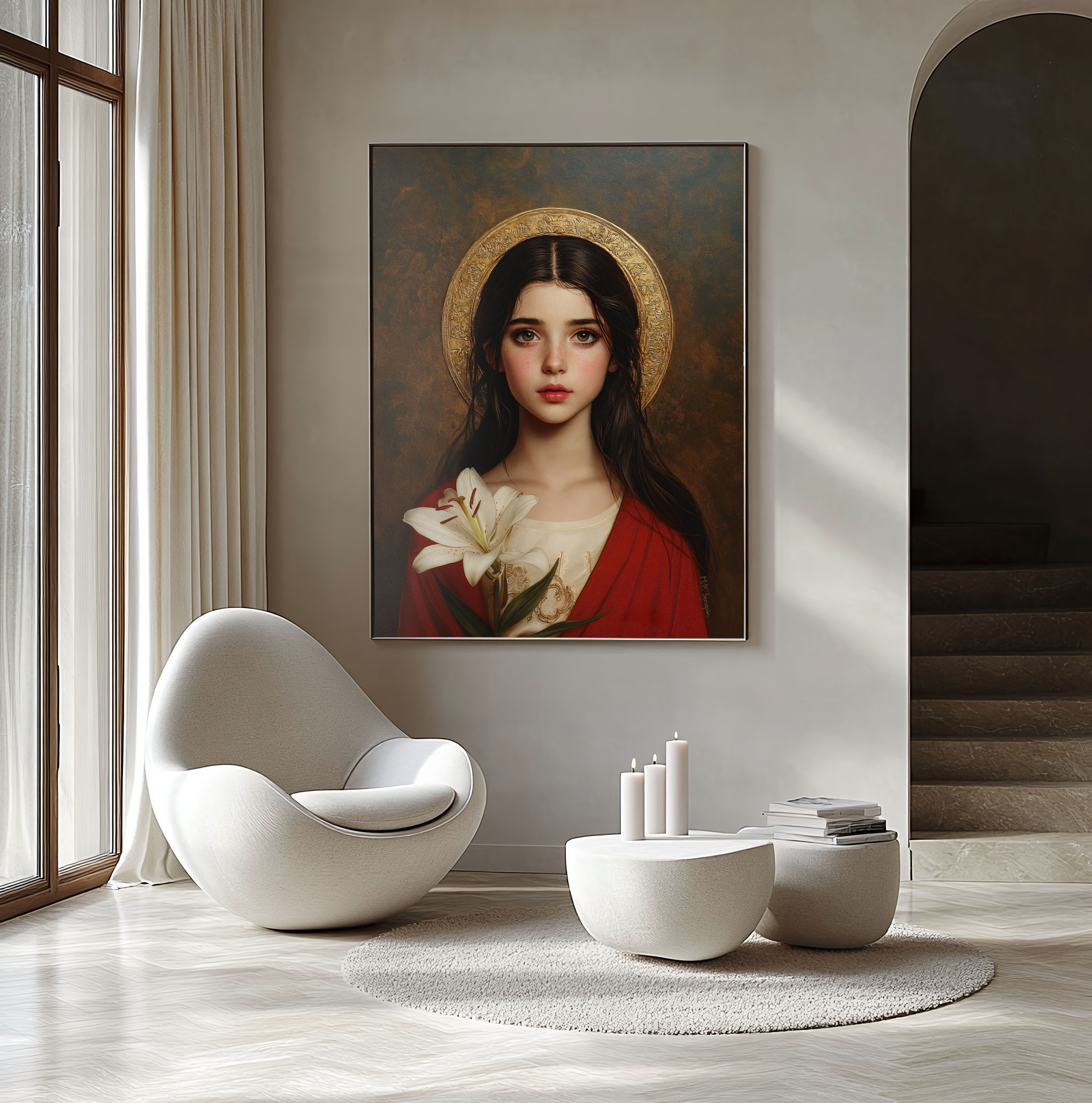 Saint Maria Goretti Portrait — image 3