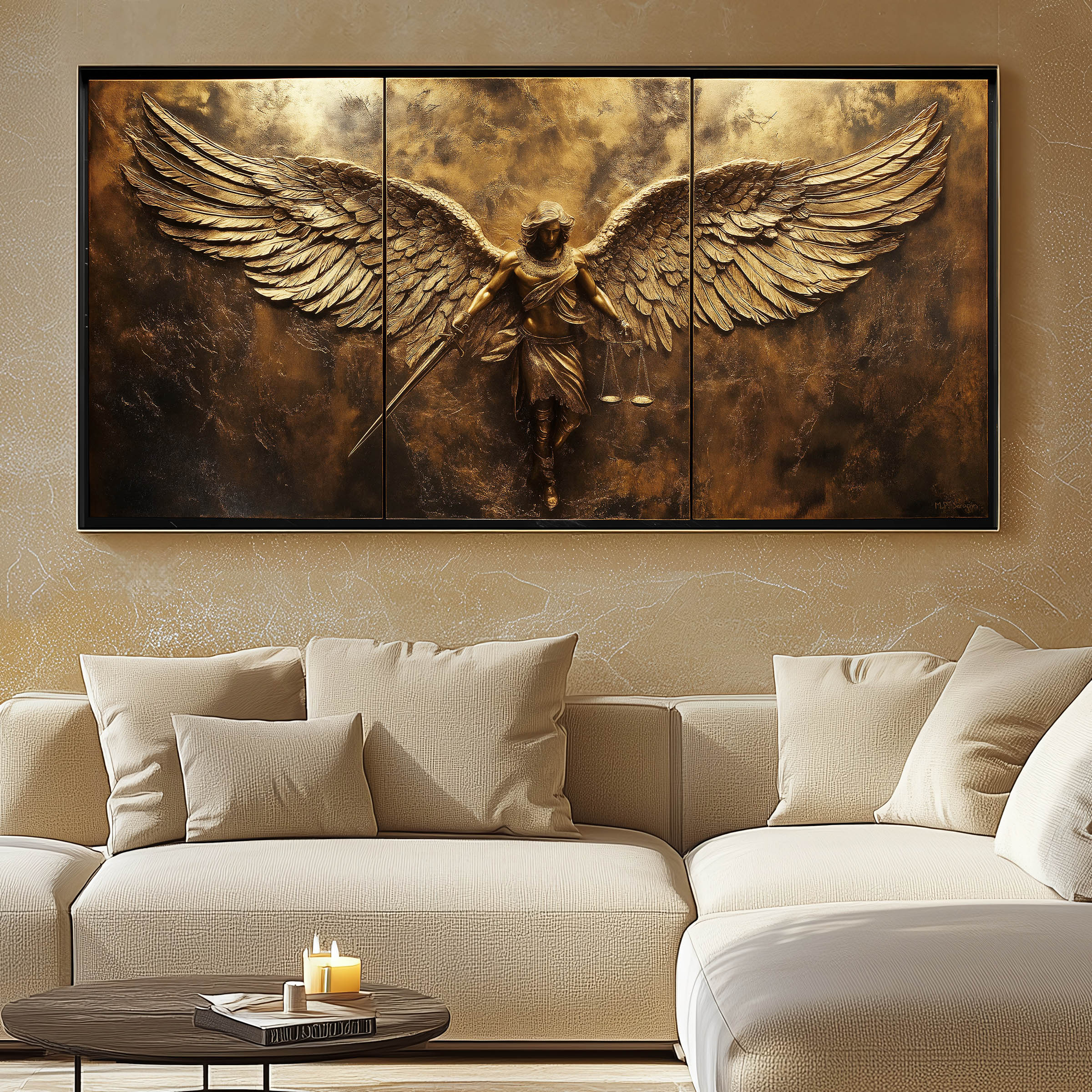 Saint Michael the Archangel - Triptych — image 10