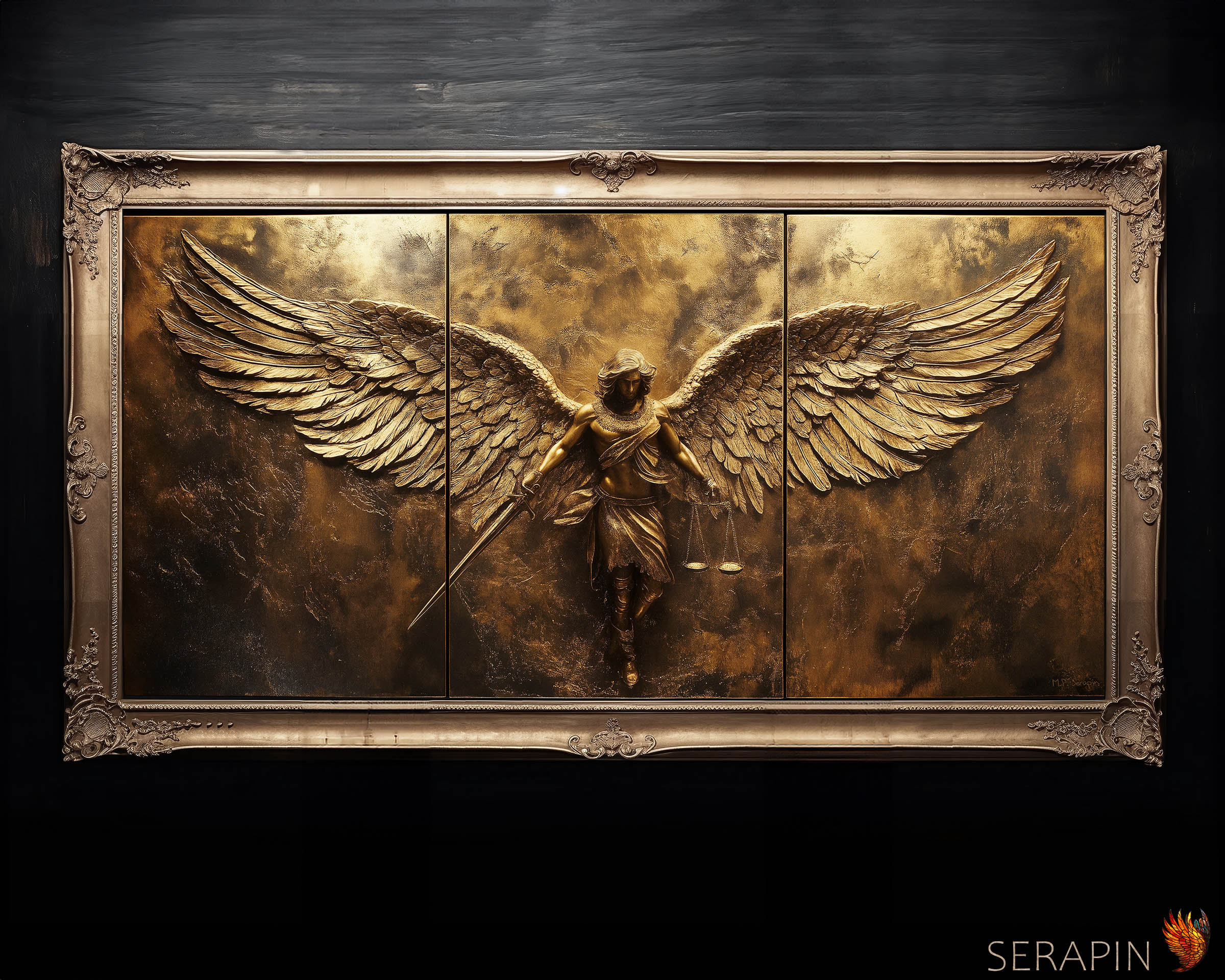 Saint Michael the Archangel - Triptych — image 6