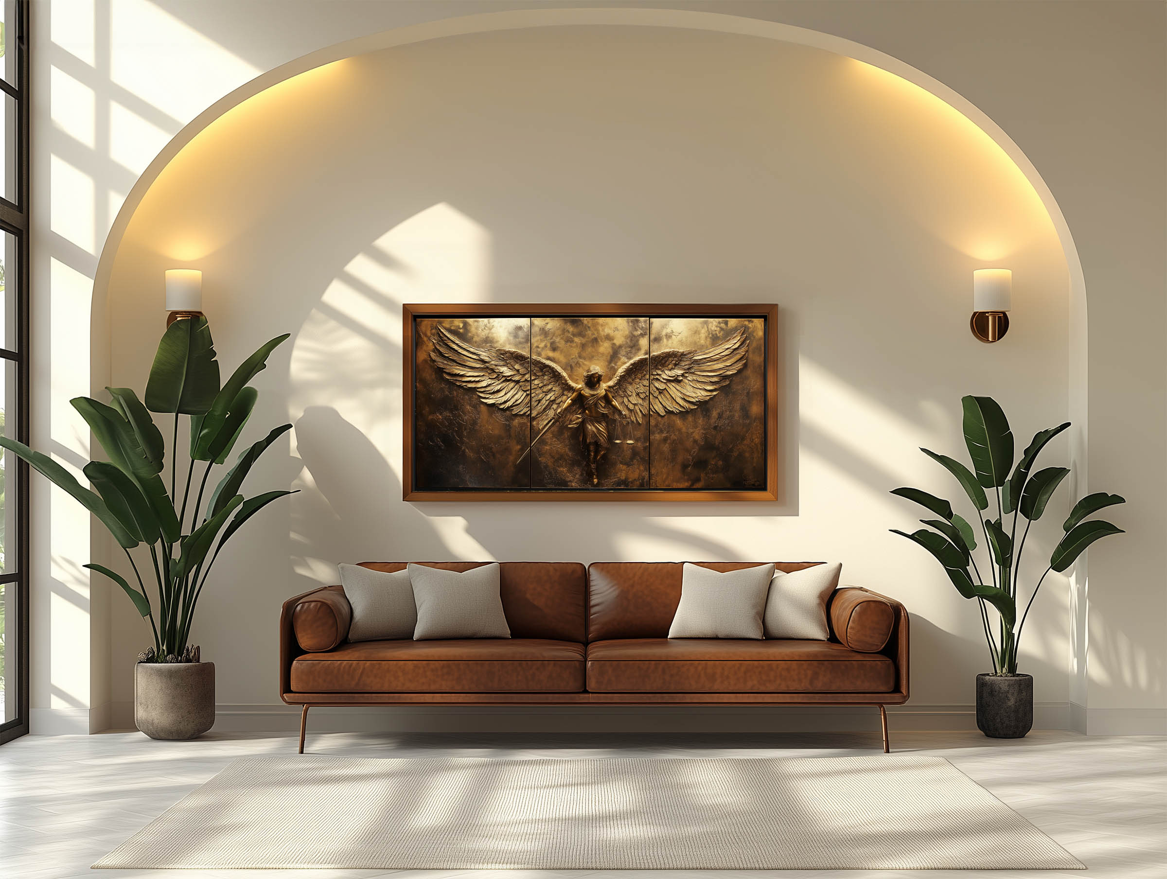 Saint Michael the Archangel - Triptych — image 8