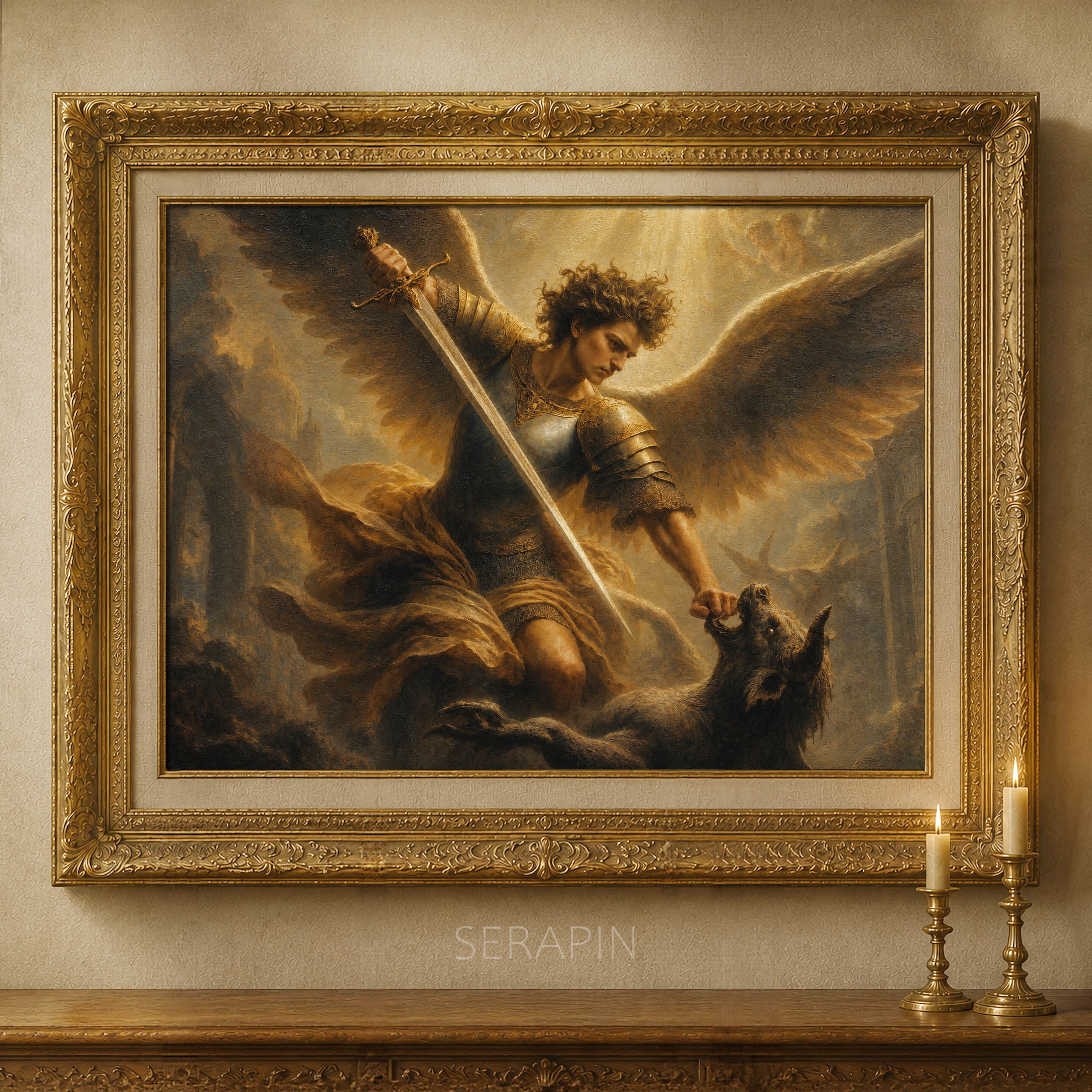 Saint Michael the Archangel In Battle 2 — image 10