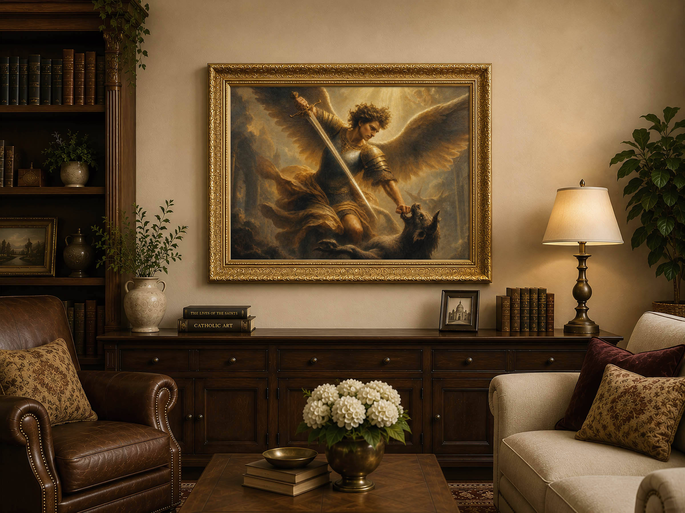 Saint Michael the Archangel In Battle 2 — image 11