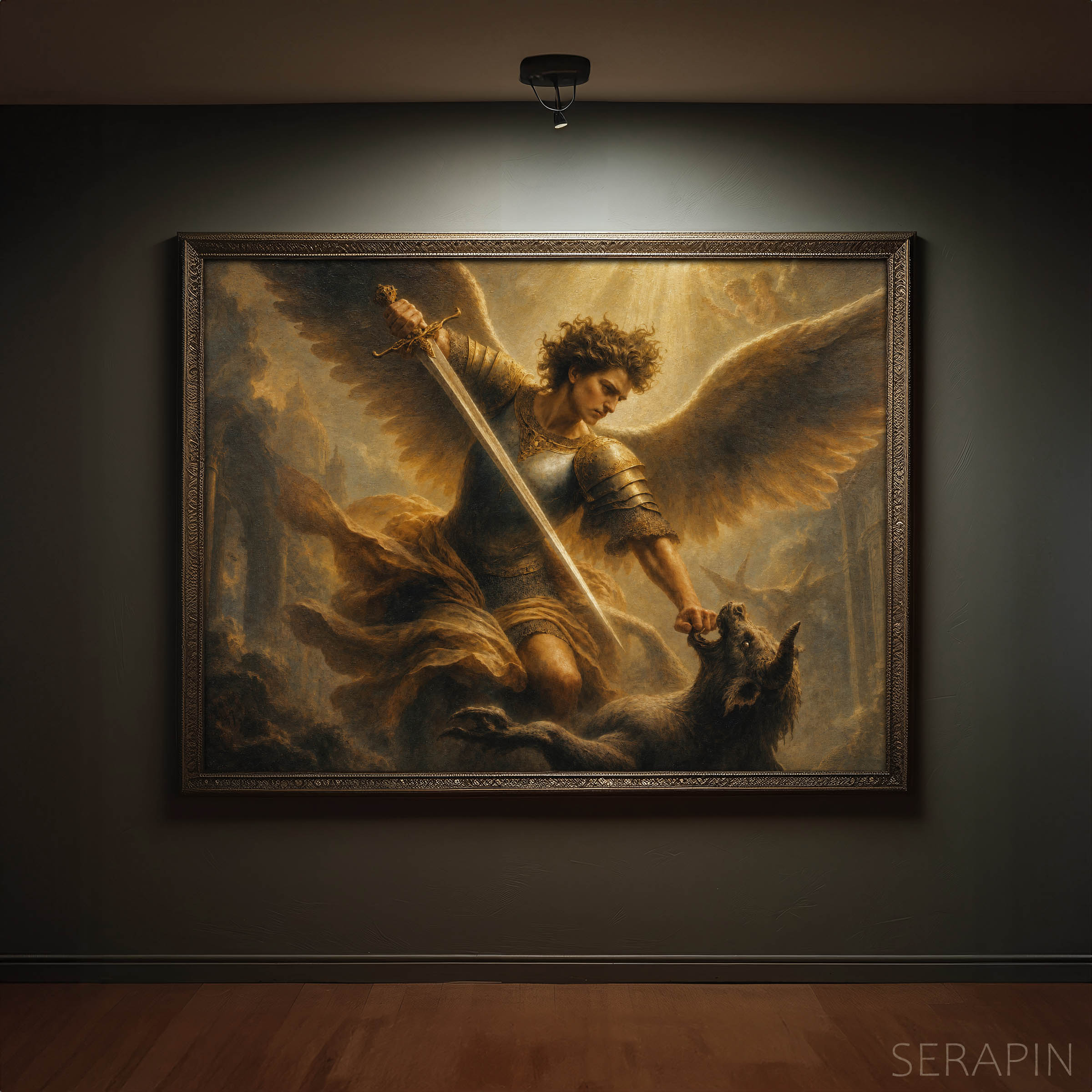 Saint Michael the Archangel In Battle 2 — image 2