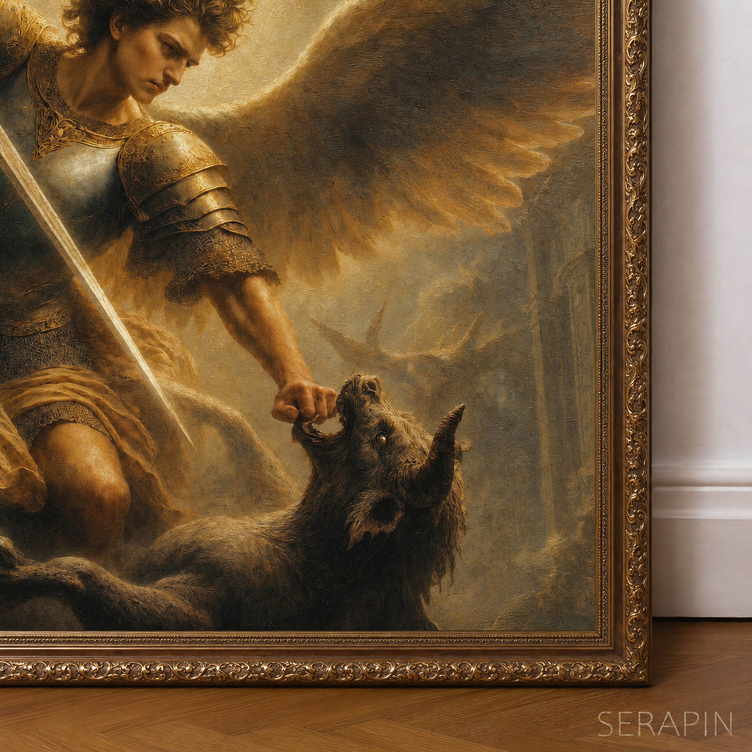 Saint Michael the Archangel In Battle 2 — image 4