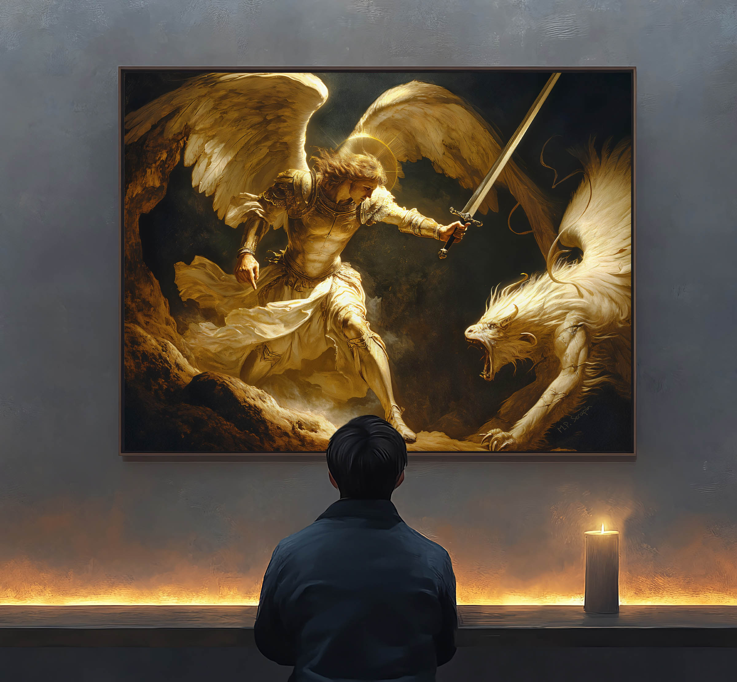 Saint Michael the Archangel In Battle — image 10