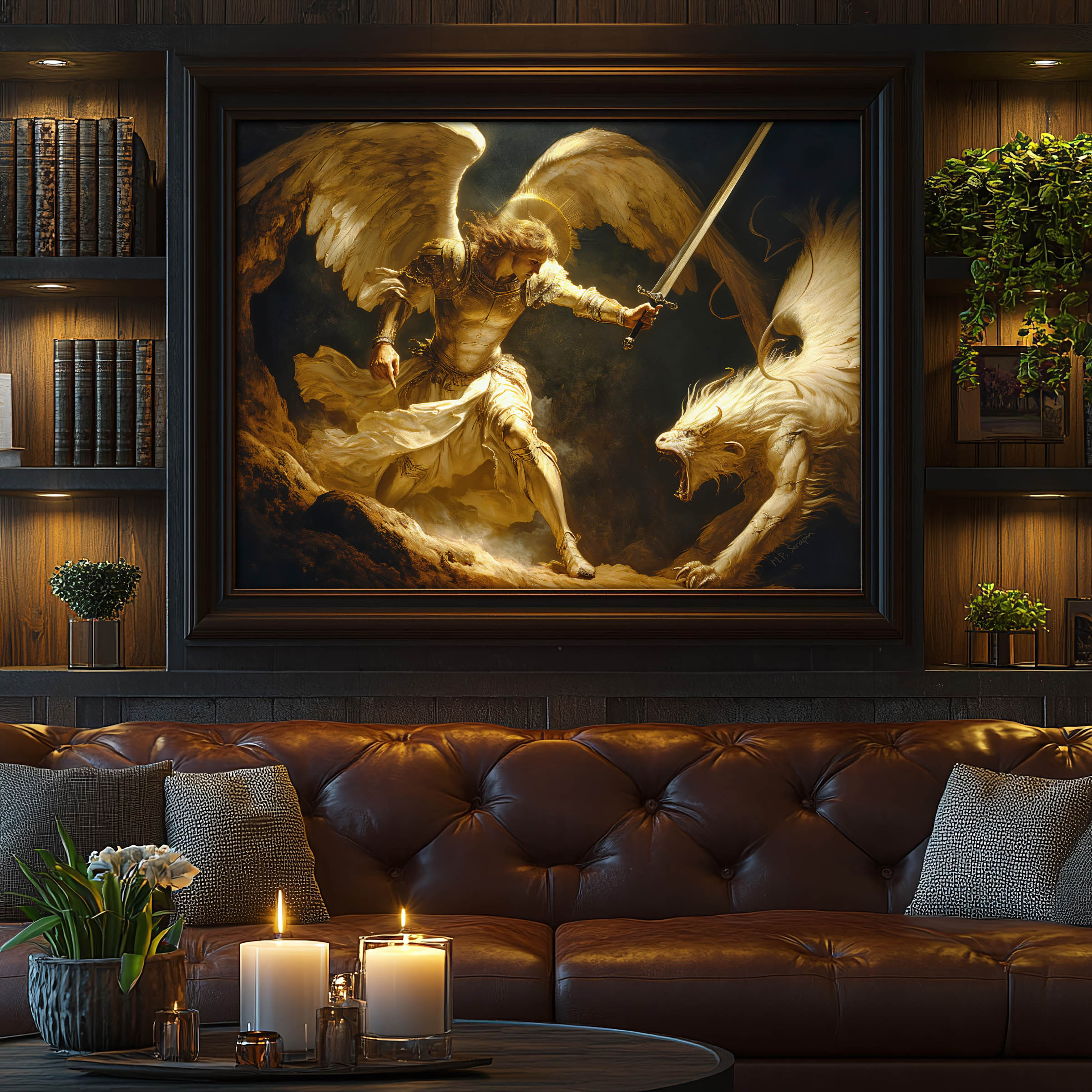 Saint Michael the Archangel In Battle — image 12