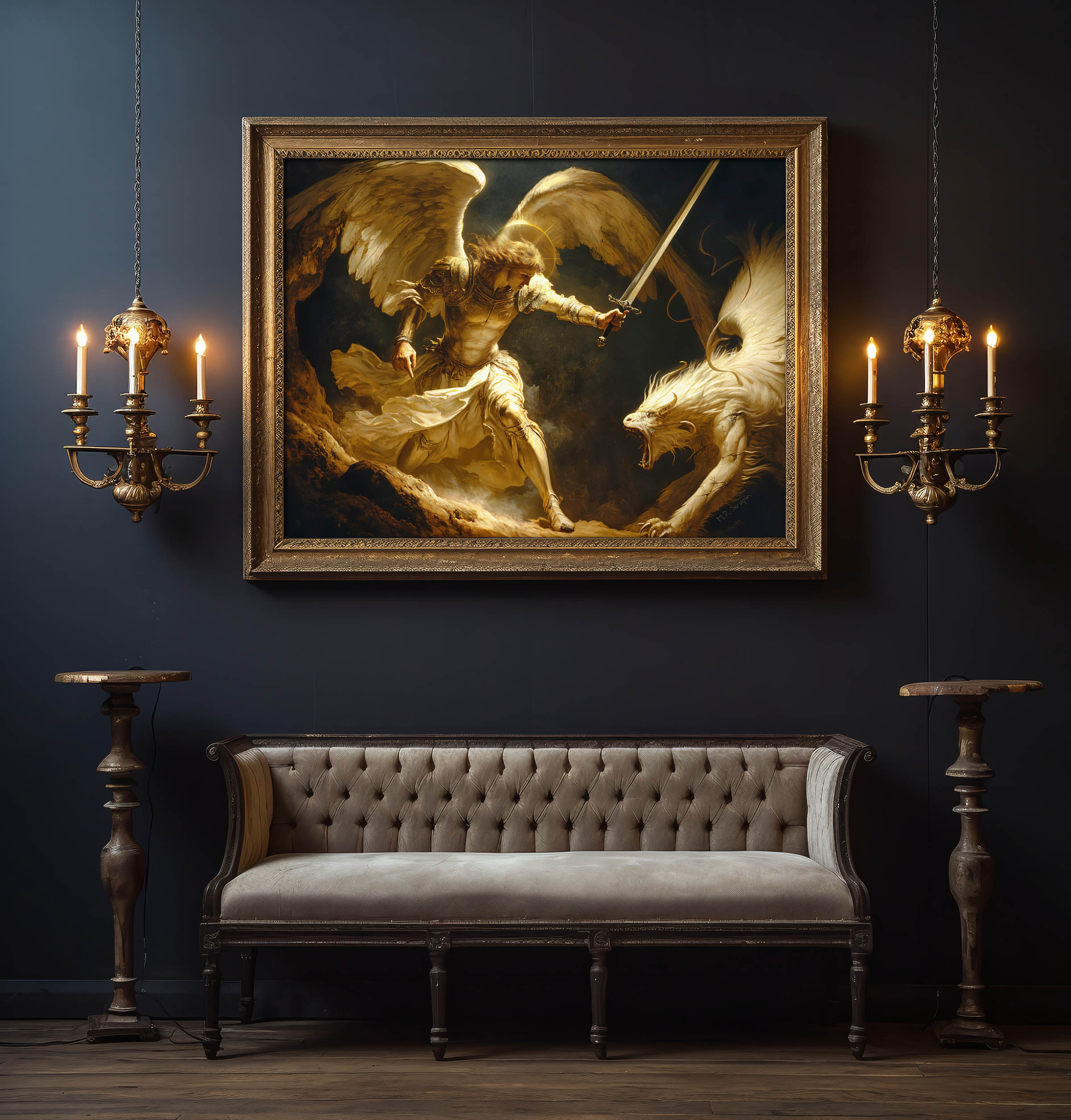 Saint Michael the Archangel In Battle — image 8