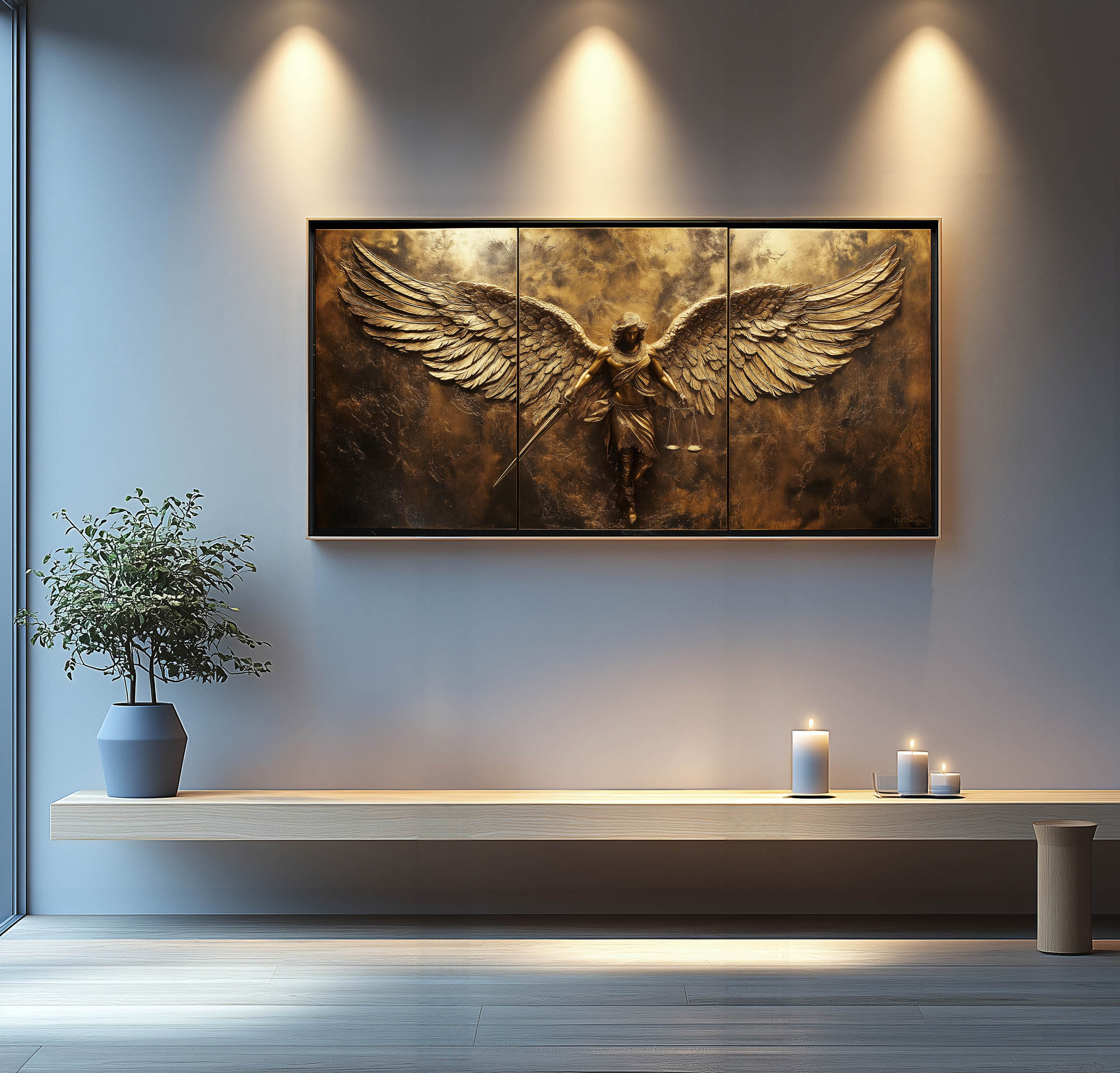 Saint Michael the Archangel Triptych — image 9