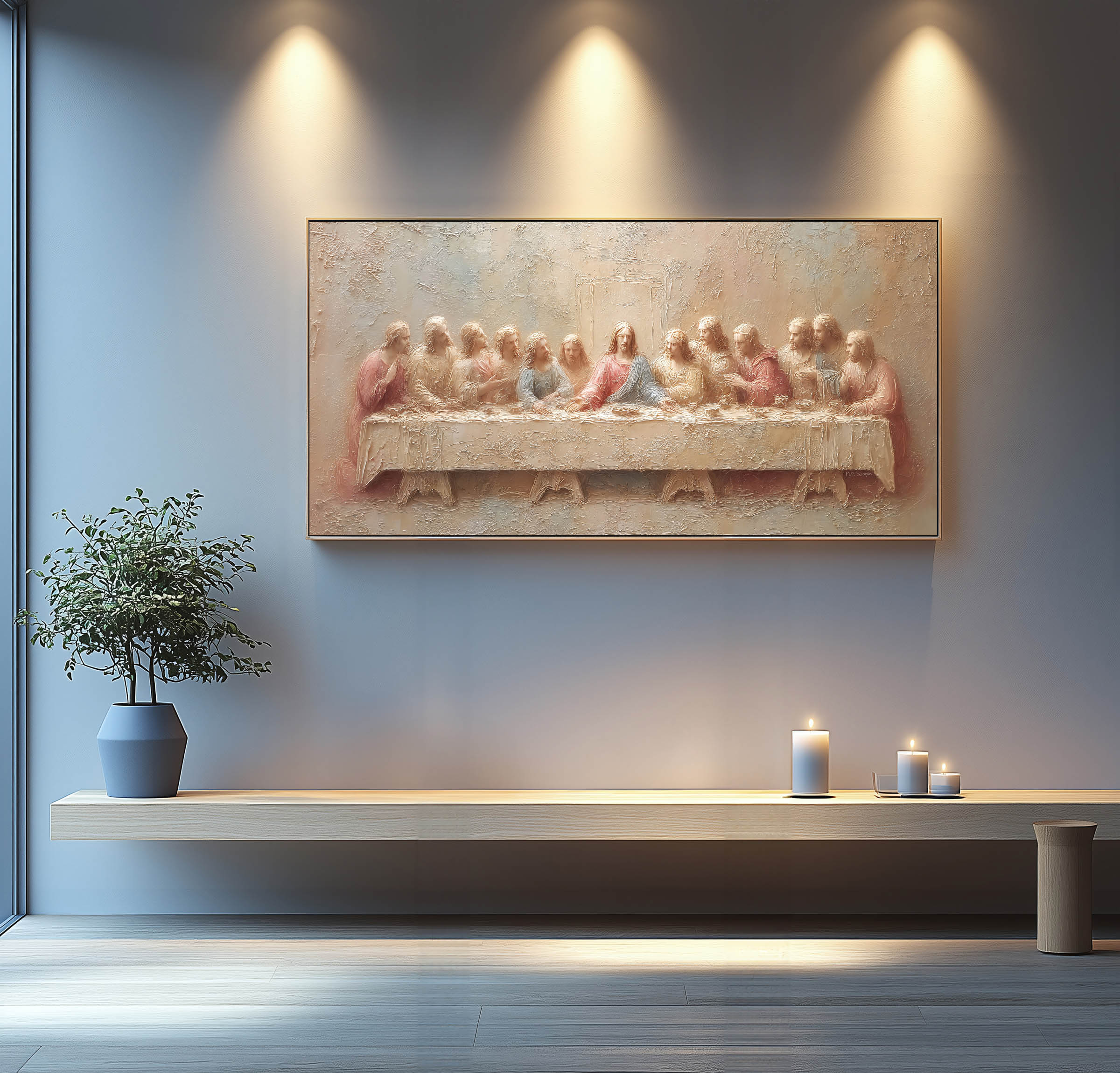 The Last Supper - Impasto — image 9