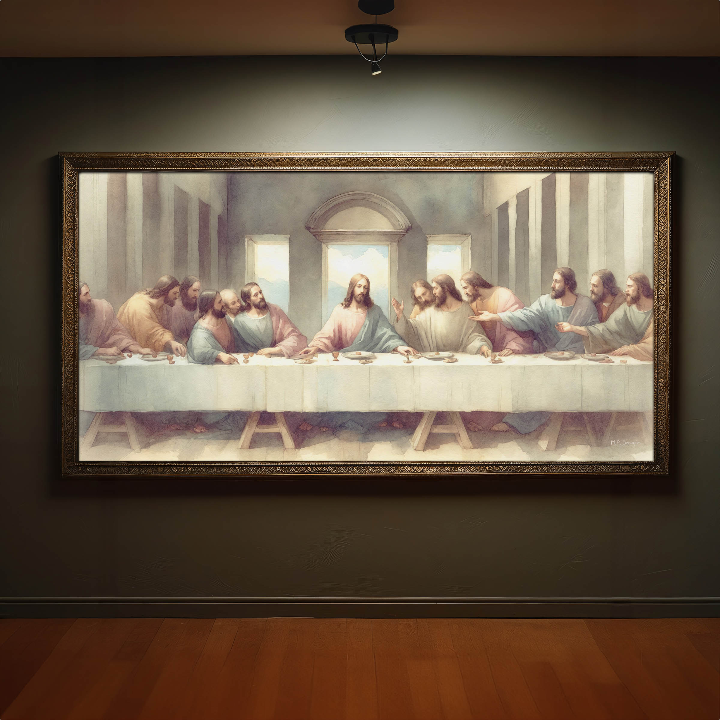 The Last Supper - Watercolor — image 7