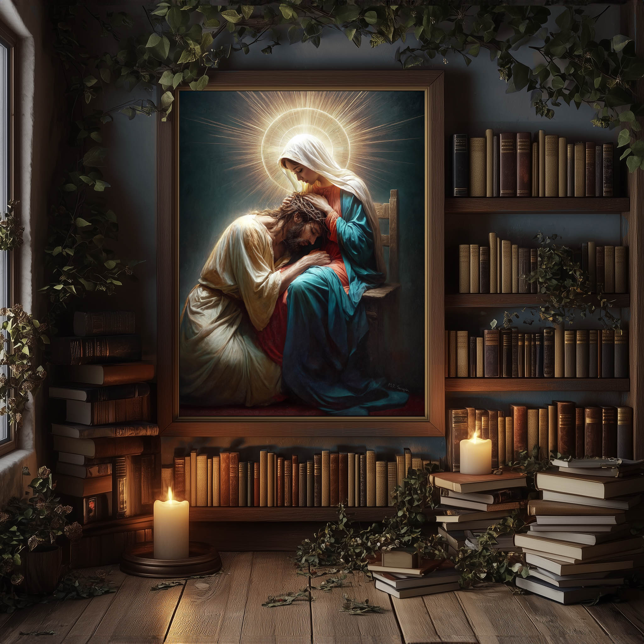 The Mother Comforts Her Son — image 5