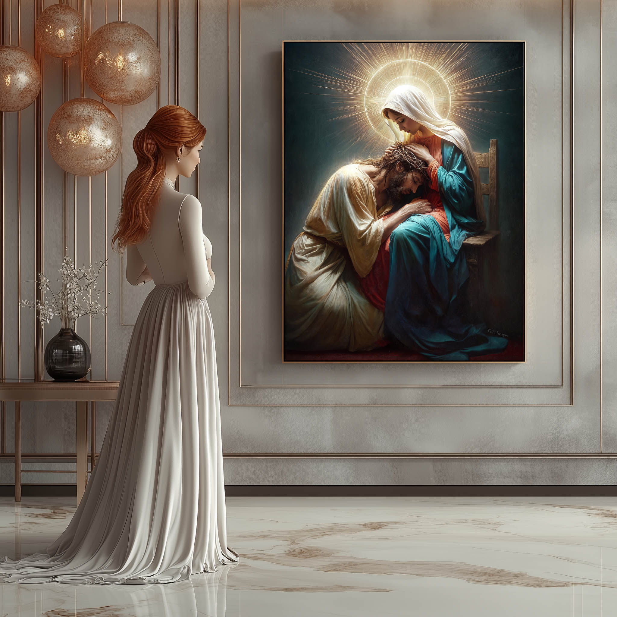 The Mother Comforts Her Son — image 6