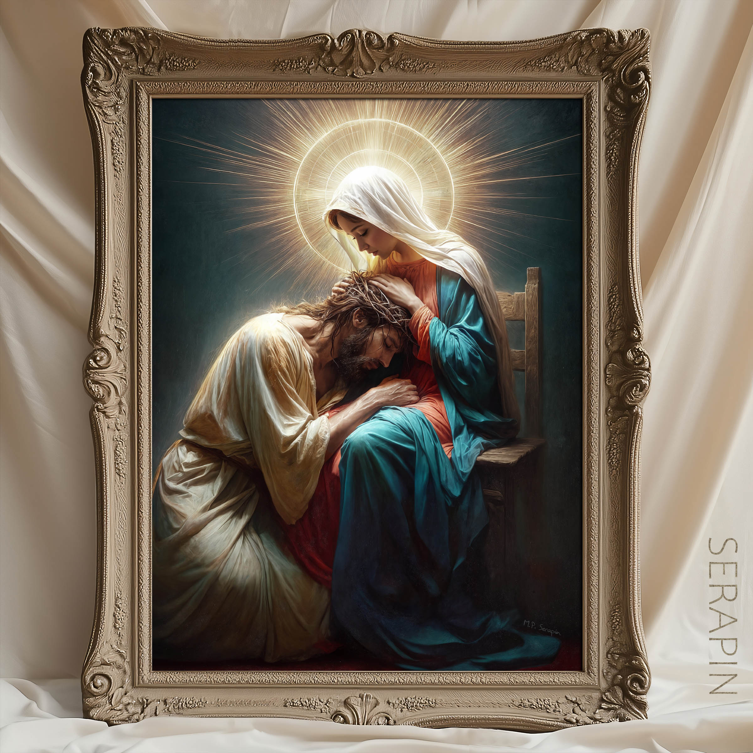 The Mother Comforts Her Son — image 8