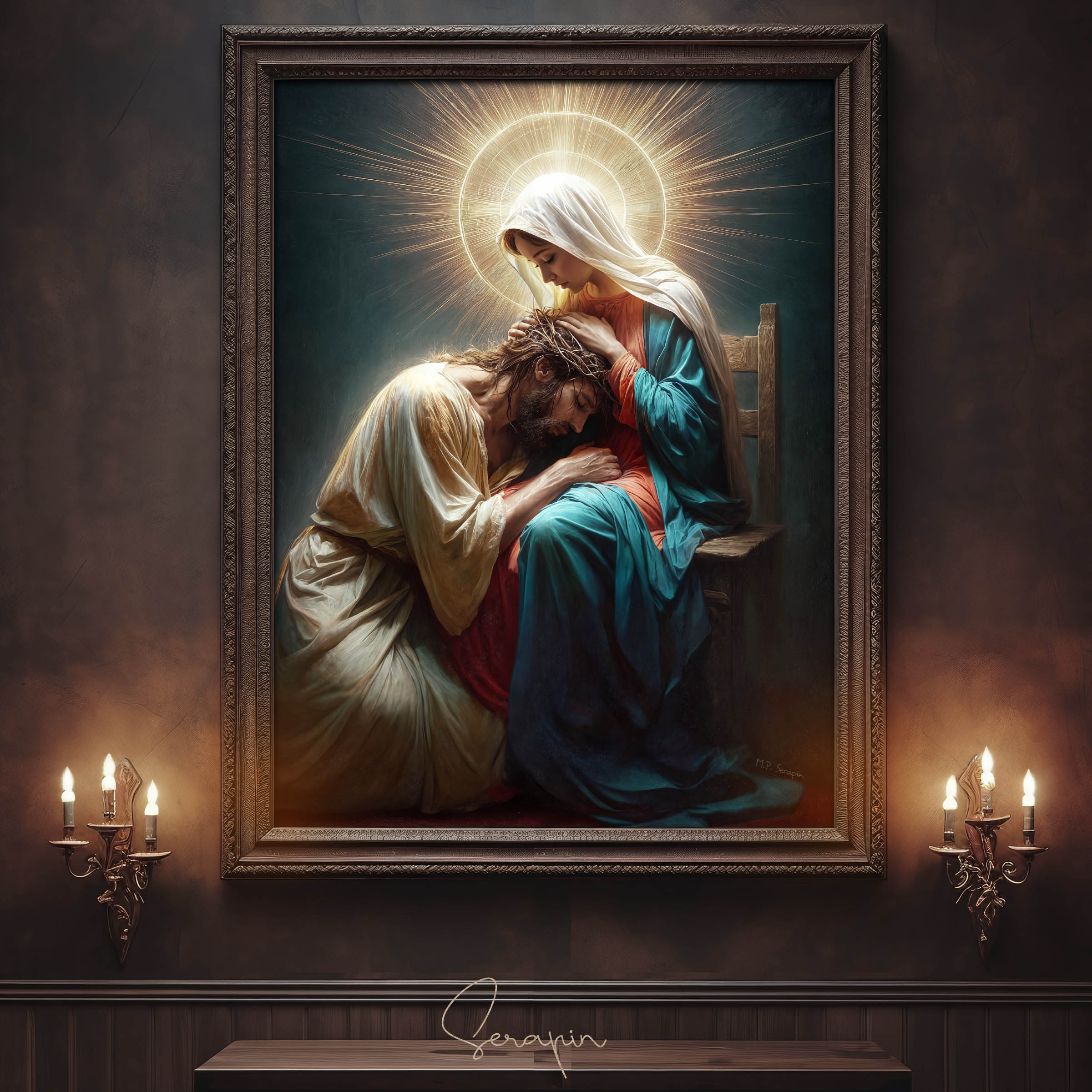 The Mother Comforts Her Son — image 9